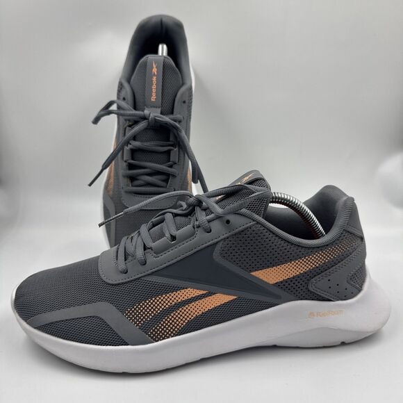 Reebok EnergyLux 2-0 Shoe Women Sz 11 Coldgrey5 Gray Athletic Running Sneakers - Picture 1 of 16